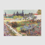 Van Gogh Fantastische Bergwelten am Arles Frische  Seidenpapier<br><div class="desc">Vincent Van Gogh Blütengarten At Arles With Path Fine Art Vincent van Gogh war ein postimpressionistischer Maler, dessen Werke weit reichende Auswirkungen auf die Kunst des 20. Jahrhunderts hatten: Porträts, Selbstportraits, Landschaften und Stillleben von Zypressen, Blume, Bäumen in Blüten, Gärten, Weizenfeldern und Blume. Zwischen 1886 und 1890 fertigte Vincent van...</div>