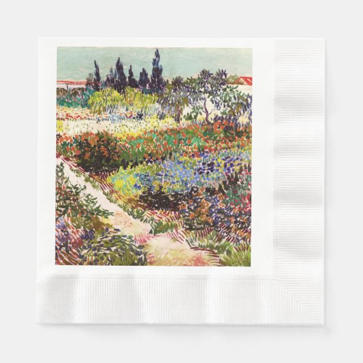 Van Gogh Fantastische Bergwelten am Arles Frische  Serviette (Vorderseite)