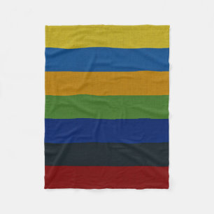 Van Gogh Farben Leinwand Fleecedecke