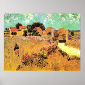 Van Gogh - Farmhouse in Provence, Poster (Vorne)