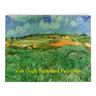 Van Gogh Farmland Kunst-Kalender Kalender