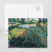 Van Gogh - Feld mit Mohnblumen Postkarte (Vorne/Hinten)
