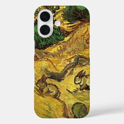 Van Gogh - Feld mit zwei Kaninchen Case-Mate iPhone Hülle (Rückseite)
