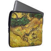 Van Gogh - Feld mit zwei Kaninchen Laptopschutzhülle (Vorne Rechts)