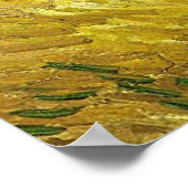 Van Gogh - Feld mit zwei Kaninchen Poster (Ecke)