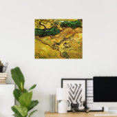 Van Gogh - Feld mit zwei Kaninchen Poster (Heimbüro)