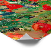 Van Gogh, Feld Poppy, 1890 Poster (Ecke)