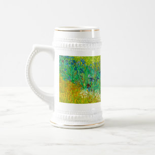 Van Gogh Field mit Irische in der Nähe von Arles Bierglas