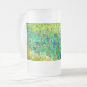 Van Gogh Field mit Irische in der Nähe von Arles Mattglas Bierglas (Vorderseite Links)
