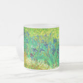 Van Gogh Field mit Irische in der Nähe von Arles Mattglastasse (Vorderseite Links)