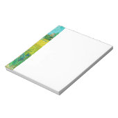 Van Gogh Field mit Irische in der Nähe von Arles Notizblock (Rotiert)