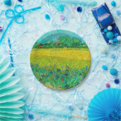 Van Gogh Field mit Irische in der Nähe von Arles Pappteller (Party)