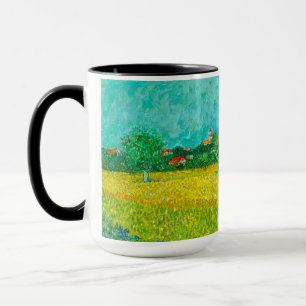 Van Gogh Field mit Irische in der Nähe von Arles Tasse