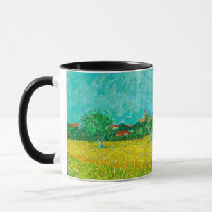 Van Gogh Field mit Irische in der Nähe von Arles Tasse
