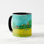 Van Gogh Field mit Irische in der Nähe von Arles Tasse (Vorderseite Links)