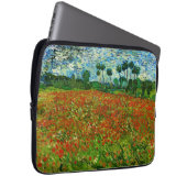 Van Gogh Field with Poppies (F636) Fine Art Laptopschutzhülle (Vorne Rechts)