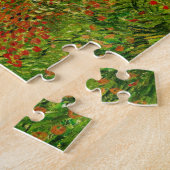 Van Gogh Field with Poppies (F636) Fine Art Puzzle (Seite)