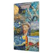 Van Gogh Fine Art Collage Klemmbrett (Links)