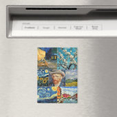 Van Gogh Fine Art Collage Magnet (In Situ (Geschirrspüler))