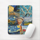 Van Gogh Fine Art Collage Mousepad (Mit Mouse)