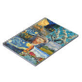 Van Gogh Fine Art Collage Notizblock (Linke Seite)