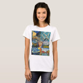 Van Gogh Fine Art Collage T-Shirt (Vorne ganz)