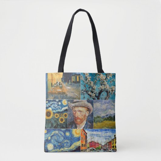Van Gogh Fine Art Collage Tasche (Vorderseite)