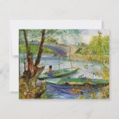 Van Gogh Fischen im Frühling, Pont de Clichy (Vorderseite)