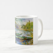 Van Gogh Fischen im Frühling, Pont de Clichy Kaffeetasse (VorderseiteRechts)