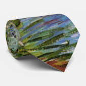 Van Gogh Fischen im Frühling, Pont de Clichy Krawatte (Gerollt)