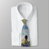 Van Gogh Fischen im Frühling, Pont de Clichy Krawatte (Gebunden)