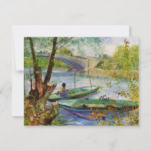 Van Gogh - Fischer am Pont de Clichy im Frühling