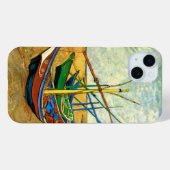 Van Gogh Fischerboote am Strand in Saintes Maries Case-Mate iPhone Hülle (Rückseite (Horizontal))
