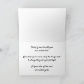 Van Gogh Fischerboote am Strand in Saintes Maries Karte (Innenseite)