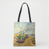 Van Gogh Fischerboote am Strand in Saintes Maries Tasche (Vorderseite)