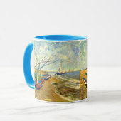 Van Gogh Fischerboote am Strand in Saintes Maries Tasse (Vorderseite Links)
