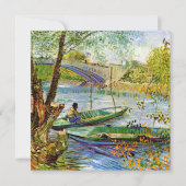 Van Gogh - Fischerei im Frühjahr (Vorderseite)