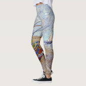 Van Gogh Fishing Boote Leggings (Links)