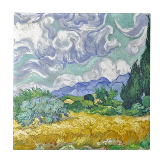 Van Gogh Fliese (Vorderseite)