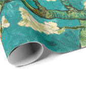 Van Gogh Floral Almond Tree Geschenkpapier (Rolleneckpunkt)