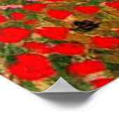 Van Gogh - Flower Garden, fine art painting, Poster (Ecke)