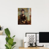 Van Gogh, Frau im Wiege, Vintage Kunst Poster (Heimbüro)