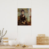 Van Gogh, Frau im Wiege, Vintage Kunst Poster (Küche)