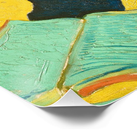 Van Gogh - Frau Joseph-Michel Ginoux, Poster (Ecke)