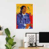 Van Gogh - Frau mit einer Blume Poster (Heimbüro)