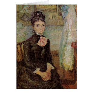 Van Gogh, Frau sitzend neben einer Wiege, Vintage-