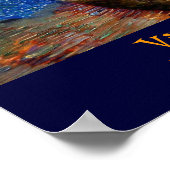 Van Gogh: Fritillerien in Kupfer-Schüssel Poster (Ecke)