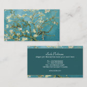 Van Gogh Frühjahr blüht kundenspezifische Visitenk Visitenkarte (Vorne/Hinten)