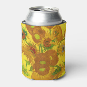 Van Gogh Fünfzehn Sonnenblumen in einer Vase Fine Dosenkühler