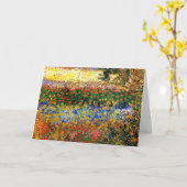 Van Gogh - Garten in Arles (auch Blühgarten genann Karte (Gelbe Blume)